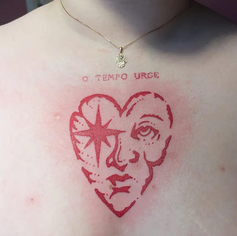 “o tempo urge”, peito